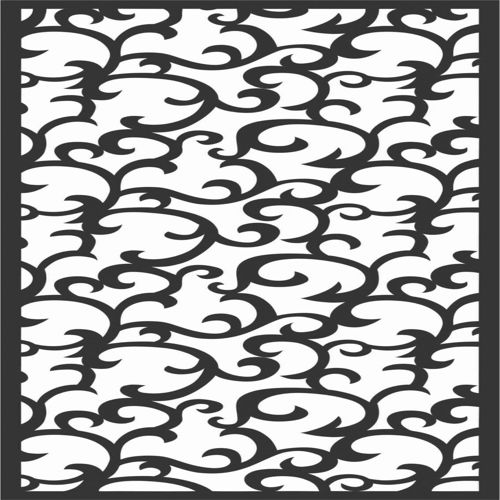 طرح الگوهای صفحه نمایش تزئینی برای برش لیزری - decorative screen patterns for laser cutting 68 - برای دستگاه CNC چوب و لیزر (سی ان سی)