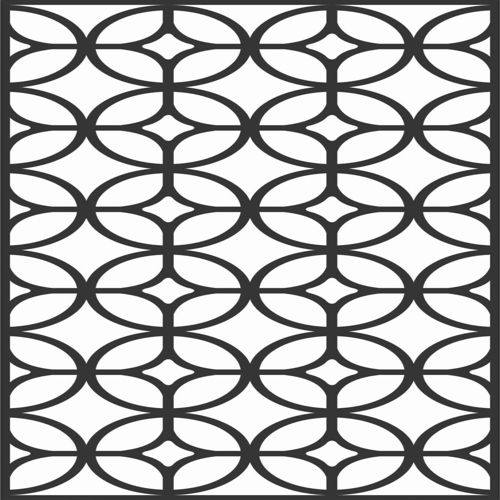 طرح الگوهای صفحه نمایش تزئینی برای برش لیزری 7 - decorative screen patterns for laser cutting 75 - برای دستگاه CNC چوب و لیزر (سی ان سی)