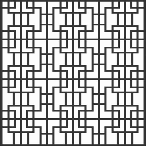 طرح الگوهای صفحه نمایش تزئینی برای برش لیزری - decorative screen patterns for laser cutting 98 - برای دستگاه CNC چوب و لیزر (سی ان سی)