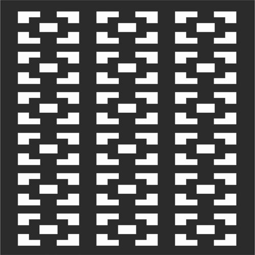 طرح الگوهای صفحه نمایش تزئینی برای برش لیزری 99 - decorative screen patterns for laser cutting 99 - برای دستگاه CNC چوب و لیزر (سی ان سی)