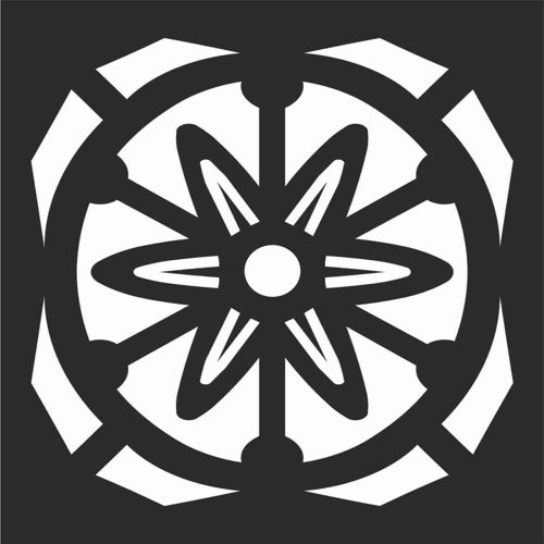 طرح الگوهای صفحه نمایش تزئینی برای برش لیزری - decorative screen patterns for laser cutting 104 - برای دستگاه CNC چوب و لیزر (سی ان سی)