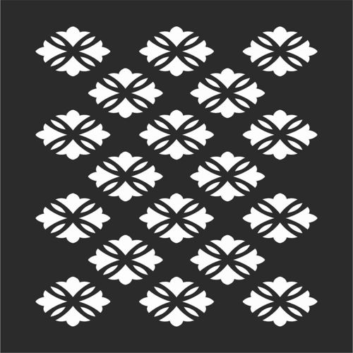 طرح الگوهای صفحه نمایش تزئینی برای برش لیزری - decorative screen patterns for laser cutting 106 - برای دستگاه CNC چوب و لیزر (سی ان سی)
