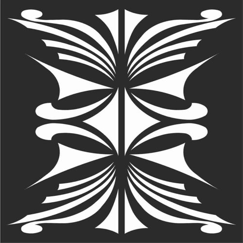 طرح الگوهای صفحه نمایش تزئینی برای برش لیزری - decorative screen patterns for laser cutting 110 - برای دستگاه CNC چوب و لیزر (سی ان سی)