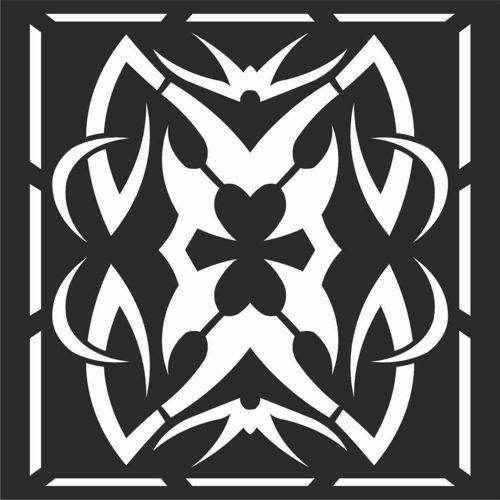 طرح الگوهای صفحه نمایش تزئینی برای برش لیزری - decorative screen patterns for laser cutting 111 - برای دستگاه CNC چوب و لیزر (سی ان سی)