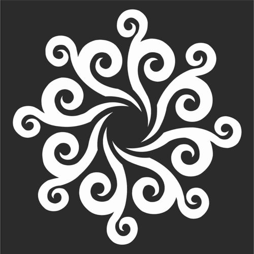 طرح الگوهای صفحه نمایش تزئینی برای برش لیزری - decorative screen patterns for laser cutting 113 - برای دستگاه CNC چوب و لیزر (سی ان سی)