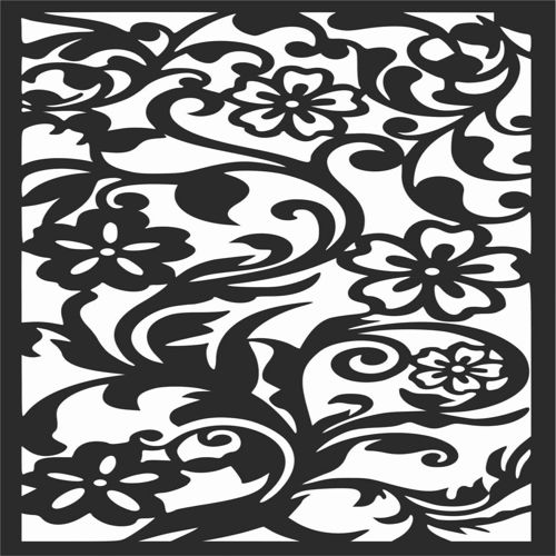 طرح الگوهای صفحه نمایش تزئینی برای برش لیزری - decorative screen patterns for laser cutting 123 - برای دستگاه CNC چوب و لیزر (سی ان سی)