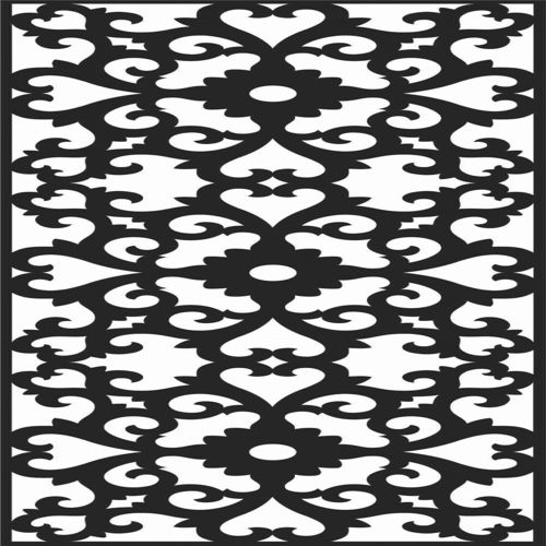 طرح الگوهای صفحه نمایش تزئینی برای برش لیزری - decorative screen patterns for laser cutting 165 - برای دستگاه CNC چوب و لیزر (سی ان سی)