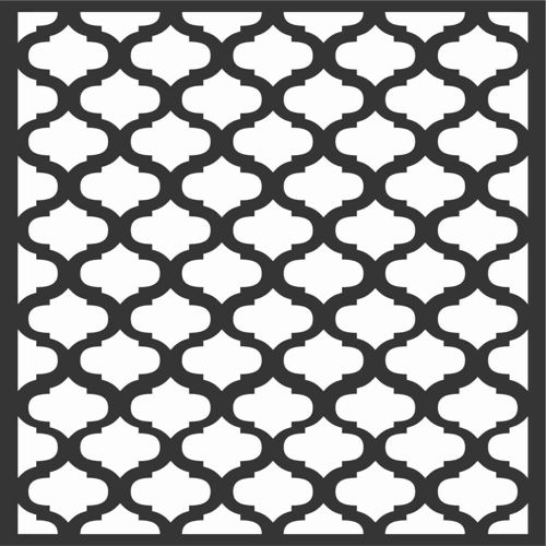 طرح الگوهای صفحه نمایش تزئینی برای برش لیزری - decorative screen patterns for laser cutting 166 - برای دستگاه CNC چوب و لیزر (سی ان سی)