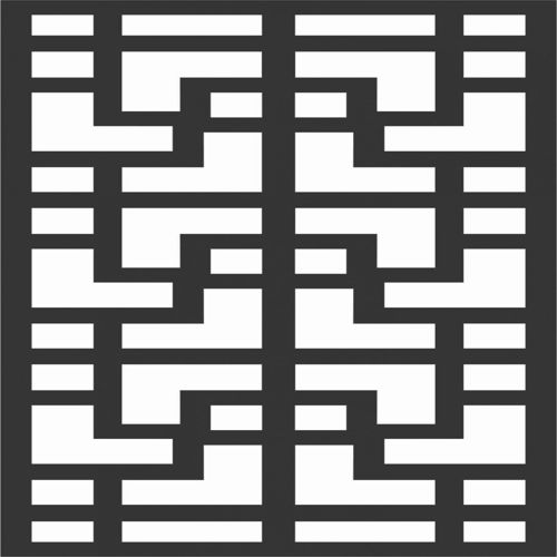طرح الگوهای صفحه نمایش تزئینی برای برش لیزری - decorative screen patterns for laser cutting 171 - برای دستگاه CNC چوب و لیزر (سی ان سی)