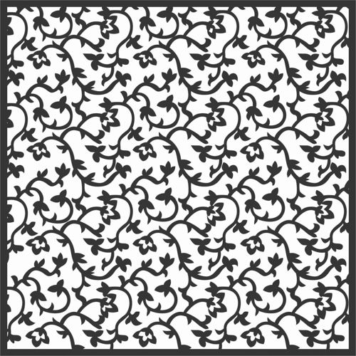 طرح الگوهای صفحه نمایش تزئینی برای برش لیزری - decorative screen patterns for laser cutting 173 - برای دستگاه CNC چوب و لیزر (سی ان سی)