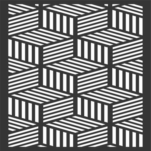 طرح الگوهای صفحه نمایش تزئینی برای برش لیزری - decorative screen patterns for laser cutting 178 - برای دستگاه CNC چوب و لیزر (سی ان سی)