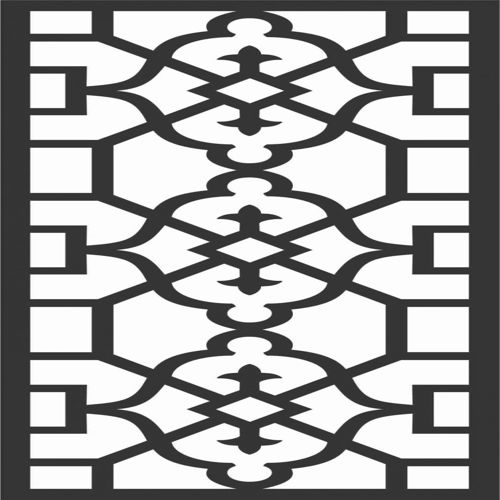 طرح الگوهای صفحه نمایش تزئینی برای برش لیزری - decorative screen patterns for laser cutting 180 - برای دستگاه CNC چوب و لیزر (سی ان سی)