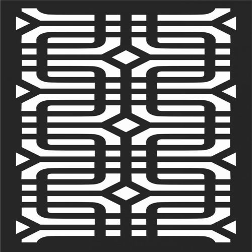 طرح الگوهای صفحه نمایش تزئینی برای برش لیزری - decorative screen patterns for laser cutting 191 - برای دستگاه CNC چوب و لیزر (سی ان سی)