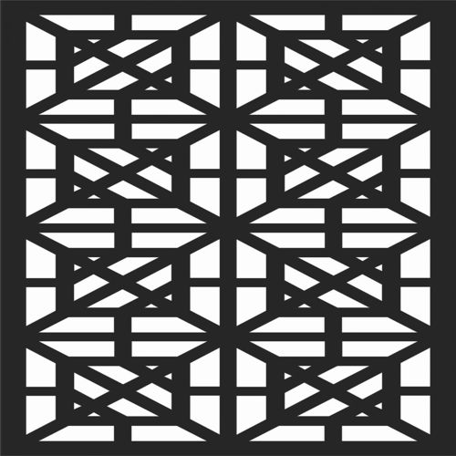 طرح الگوهای صفحه نمایش تزئینی برای برش لیزری - decorative screen patterns for laser cutting 197 - برای دستگاه CNC چوب و لیزر (سی ان سی)