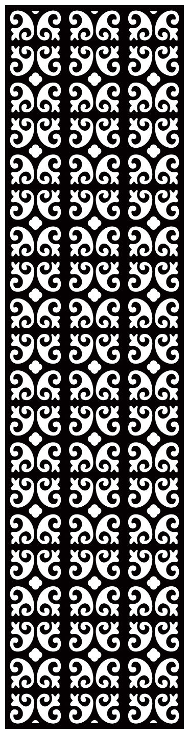 طرح الگوهای صفحه نمایش تزئینی برای برش لیزری - decorative screen patterns for laser cutting 1910 - برای دستگاه CNC چوب و لیزر (سی ان سی)