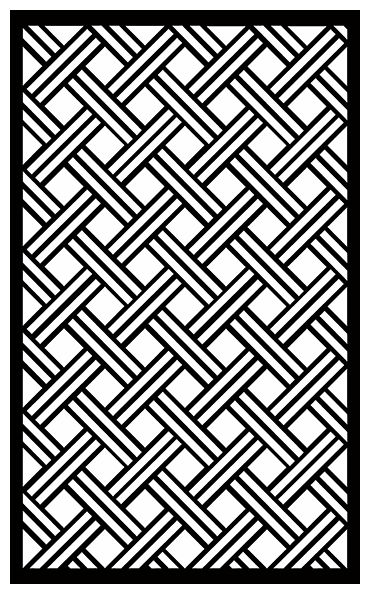 طرح الگوهای صفحه نمایش تزئینی برای برش لیزری - decorative screen patterns for laser cutting 1930 - برای دستگاه CNC چوب و لیزر (سی ان سی)