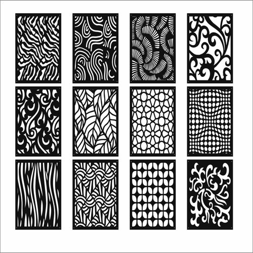 طرح الگوهای صفحه نمایش تزئینی مجموعه برای برش لیزری - decorative screen patterns set for laser cut ve - برای دستگاه CNC چوب و لیزر (سی ان سی)