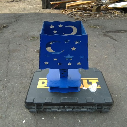 طرح فانوس دکوری با کشو برای برش لیزری هزینه - decor lantern with drawer for laser cutting ve - برای دستگاه CNC چوب و لیزر (سی ان سی)