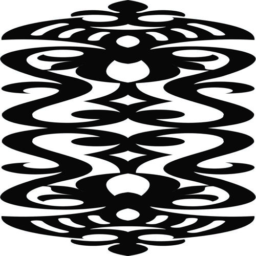 طرح دکور پنل مشبک یکپارچه برای برش لیزر - decor panel lattice seamless for laser cut ve - برای دستگاه CNC چوب و لیزر (سی ان سی)