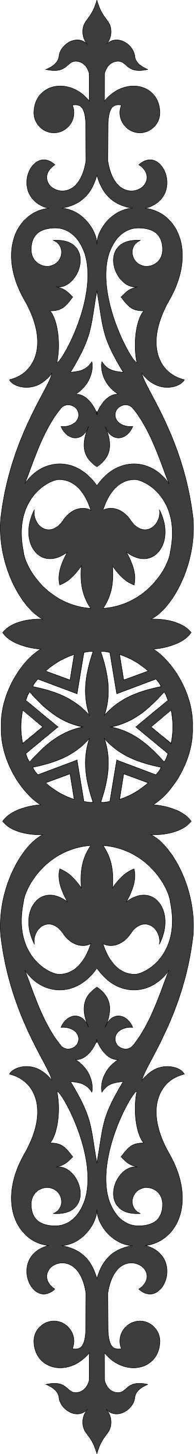 طرح الگوی پنل دکوراسیون برای برش لیزری - decor panel pattern for laser cut ve - برای دستگاه CNC چوب و لیزر (سی ان سی)