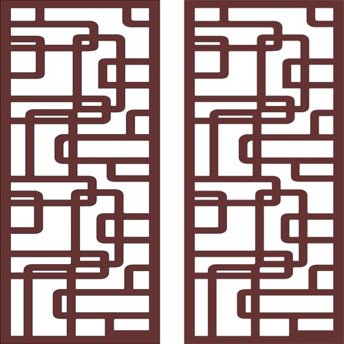 طرح الگوی تزئینی برای جداکننده برای برش لیزری - decor pattern for divider for laser cut ve - برای دستگاه CNC چوب و لیزر (سی ان سی)