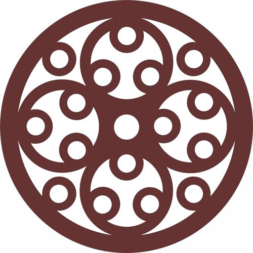 طرح دکور درز جلی برای برش لیزری - decor seamless jali for laser cutting - برای دستگاه CNC چوب و لیزر (سی ان سی)