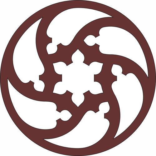 طرح دکور درز جلی پنل برای برش لیزری - decor seamless jali panel for laser cut ve - برای دستگاه CNC چوب و لیزر (سی ان سی)