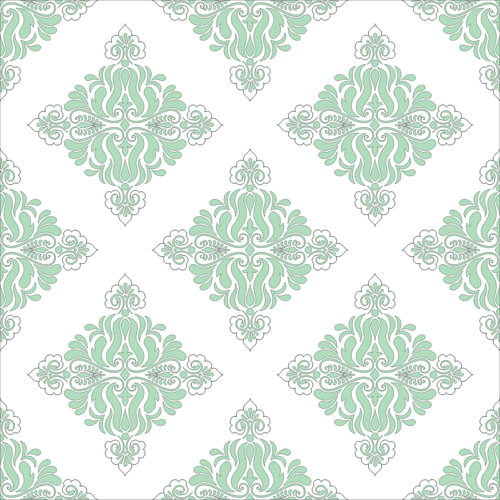 طرح دکور جداکننده درز گل شبکه استنسیل برای برش لیزر - decor seamless separator floral lattice stencil for laser cutting ve - برای دستگاه CNC چوب و لیزر (سی ان سی)