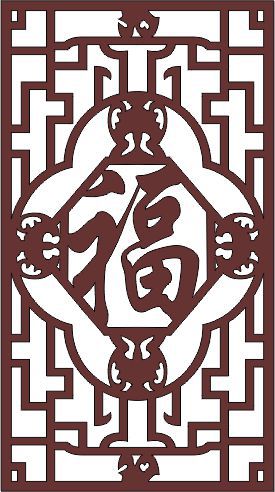 طرح دکور درز جداکننده جلی پنل برای برش لیزری - decor seamless separator jali panel for laser cut ve - برای دستگاه CNC چوب و لیزر (سی ان سی)