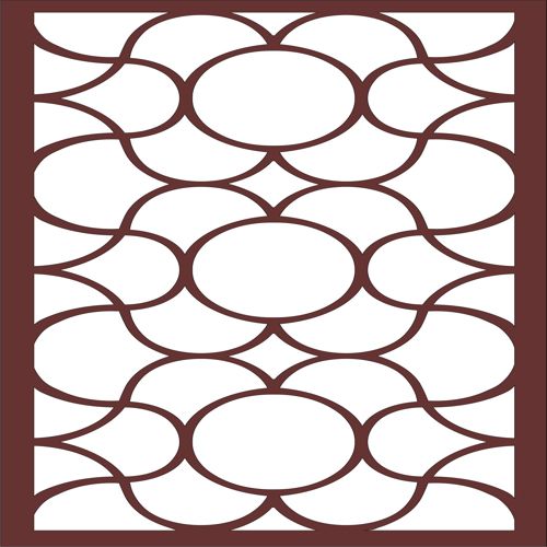 طرح دکور درز جداکننده شبکه طراحی برای برش لیزری - decor seamless separator lattice design for laser cut ve - برای دستگاه CNC چوب و لیزر (سی ان سی)