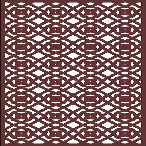 طرح دکور درز صفحه جداکننده طراحی برای برش لیزر - decor seamless separator screen design for laser cutiing ve - برای دستگاه CNC چوب و لیزر (سی ان سی)