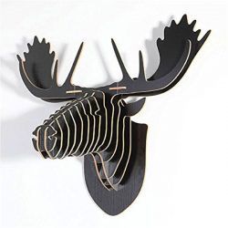 طرح پازل سر گوزن - deer head puzzle - برای دستگاه CNC چوب و لیزر (سی ان سی)