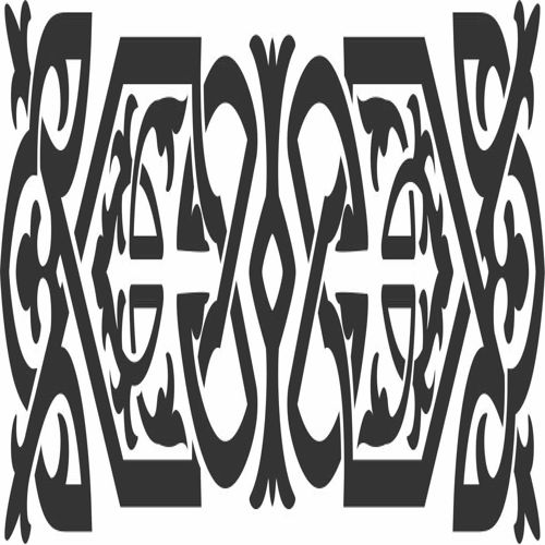 طرح طراحی حاشیه - design border - برای دستگاه CNC چوب و لیزر (سی ان سی)
