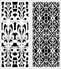 طرح الگوی پنل صفحه 60 3 برای برش لیزر cnc - design pattern panel screen 6053 for laser cut cnc ve - برای دستگاه CNC چوب و لیزر (سی ان سی)
