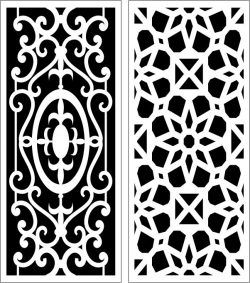 طرح الگوی پنل صفحه 60 7 برای برش لیزر cnc - design pattern panel screen 6057 for laser cut cnc - برای دستگاه CNC چوب و لیزر (سی ان سی)