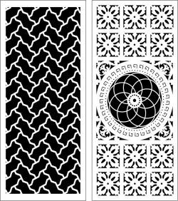 طرح الگوی پنل صفحه 6063 برای برش لیزر cnc - design pattern panel screen 6063 for laser cut cnc ve - برای دستگاه CNC چوب و لیزر (سی ان سی)