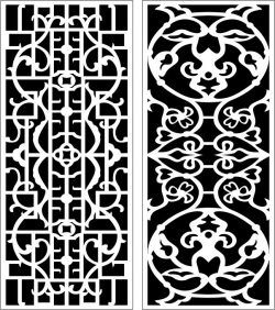 طرح الگوی پنل صفحه 6 08 برای برش لیزر cnc - design pattern panel screen 6108 for laser cut cnc - برای دستگاه CNC چوب و لیزر (سی ان سی)