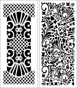طرح الگوی پنل صفحه 6 6 برای برش لیزر cnc - design pattern panel screen 6116 for laser cut cnc ve - برای دستگاه CNC چوب و لیزر (سی ان سی)