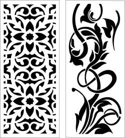 طرح الگوی پنل صفحه 6 0 برای برش لیزر cnc - design pattern panel screen 6201 for laser cut cnc ve - برای دستگاه CNC چوب و لیزر (سی ان سی)