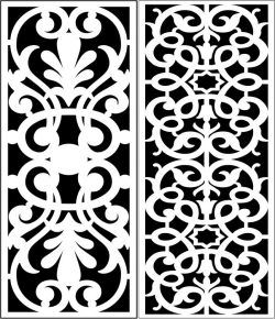 طرح الگوی پنل صفحه 6 0 برای برش لیزر cnc - design pattern panel screen 6205 for laser cut cnc ve - برای دستگاه CNC چوب و لیزر (سی ان سی)