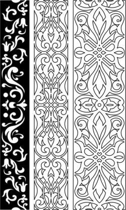 طرح الگوی منبت چوب برای برش لیزر cnc - design pattern woodcarving 6153 for laser cut cnc ve - برای دستگاه CNC چوب و لیزر (سی ان سی)