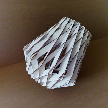 طرح لامپ آویز الماس لیزری - diamond pendant lamp for laser cut - برای دستگاه CNC چوب و لیزر (سی ان سی)