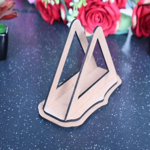 طرح میز ناهارخوری جا دستمال استند ساده برش لیزری - dining table napkin holder stand simple laser cutting - برای دستگاه CNC چوب و لیزر (سی ان سی)