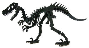 طرح اسکلت دایناسور - dinosaur skeleton - برای دستگاه CNC چوب و لیزر (سی ان سی)