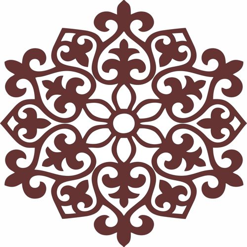 طرح جداکننده درز جلی برای برش لیزری - divider seamless jali design for laser cut ve - برای دستگاه CNC چوب و لیزر (سی ان سی)