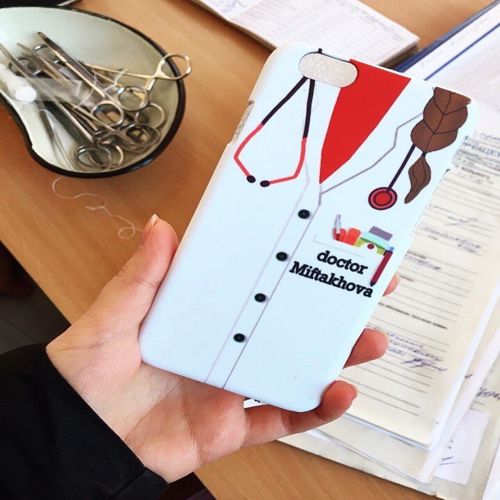طرح برچسب آیفون پزشکی برای برش لیزری - doctor iphone sticker for laser cut ve - برای دستگاه CNC چوب و لیزر (سی ان سی)