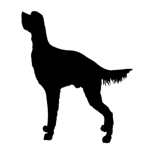 طرح سگ برای شکار - dog for hunting - برای دستگاه CNC چوب و لیزر (سی ان سی)