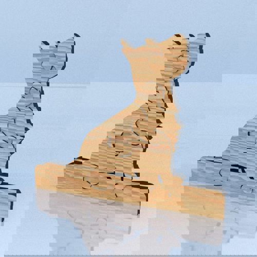 طرح نقاشی پازل سگ برای برش لیزری - dog puzzle drawing for laser cut - برای دستگاه CNC چوب و لیزر (سی ان سی)