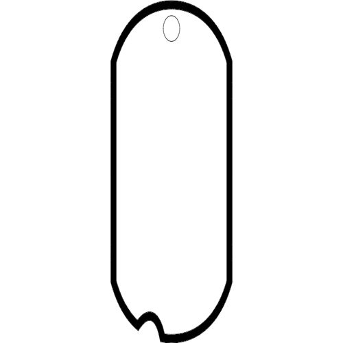 طرح برچسب سگ - dog tag - برای دستگاه CNC چوب و لیزر (سی ان سی)