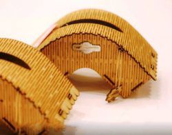 طرح جعبه گنبدی برای برش لیزر cnc - domed box for laser cut cnc ve - برای دستگاه CNC چوب و لیزر (سی ان سی)